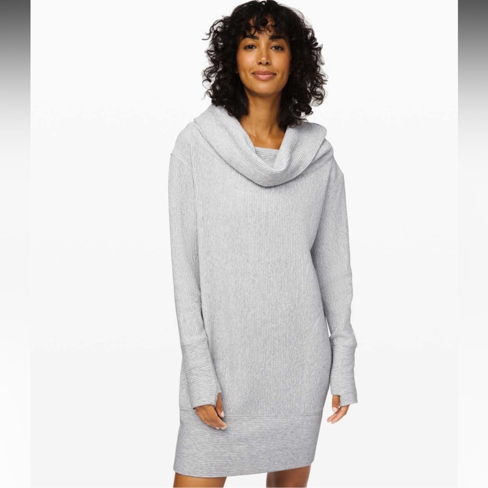 Lululemon Along the Way Dress
Heathered Core Ultra Light Grey Size Small NWOT
